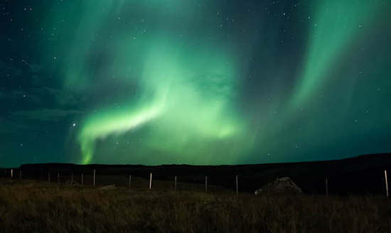 Filming Aurora Borealis in the field