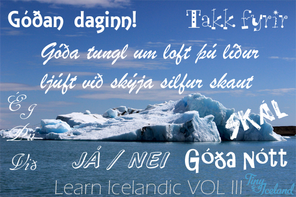 Learn Icelandic Vol 3 With Tiny Iceland Tiny Iceland - 