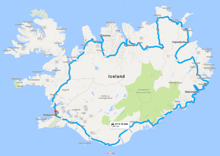 Road Trip Around Iceland - Summer - Tiny Iceland